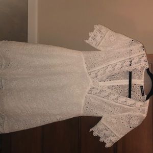 Medium sized white dress